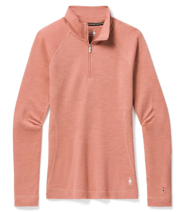 Smartwool Women's Classic Thermal Merino Base Layer 1/4 Zip (SW016373) SAMPLE