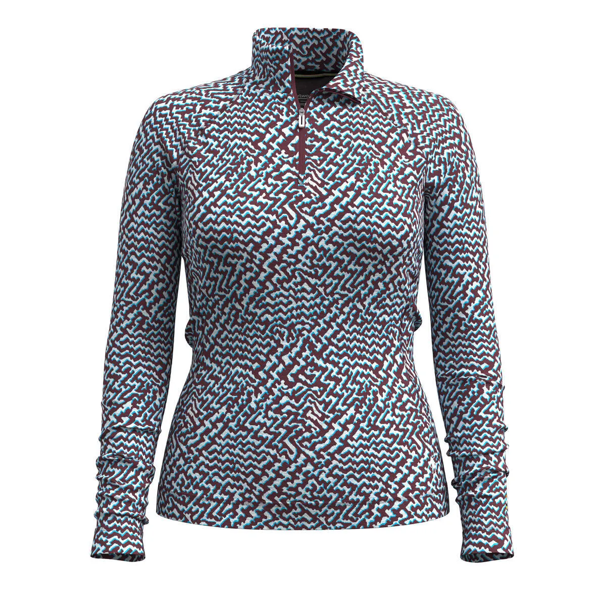 Smartwool Women's Classic Thermal Merino Base Layer 1/4 Zip (SW016373) SAMPLE