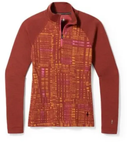 Smartwool Women's Classic Thermal Merino Base Layer 1/4 Zip (SW016373) SAMPLE