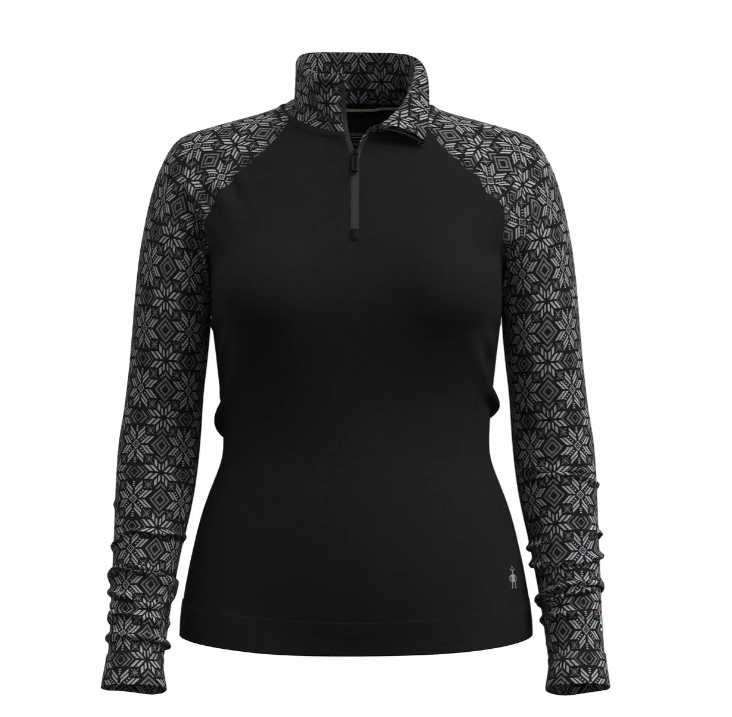 Smartwool Women's Classic Thermal Merino Base Layer 1/4 Zip (SW016373) SAMPLE