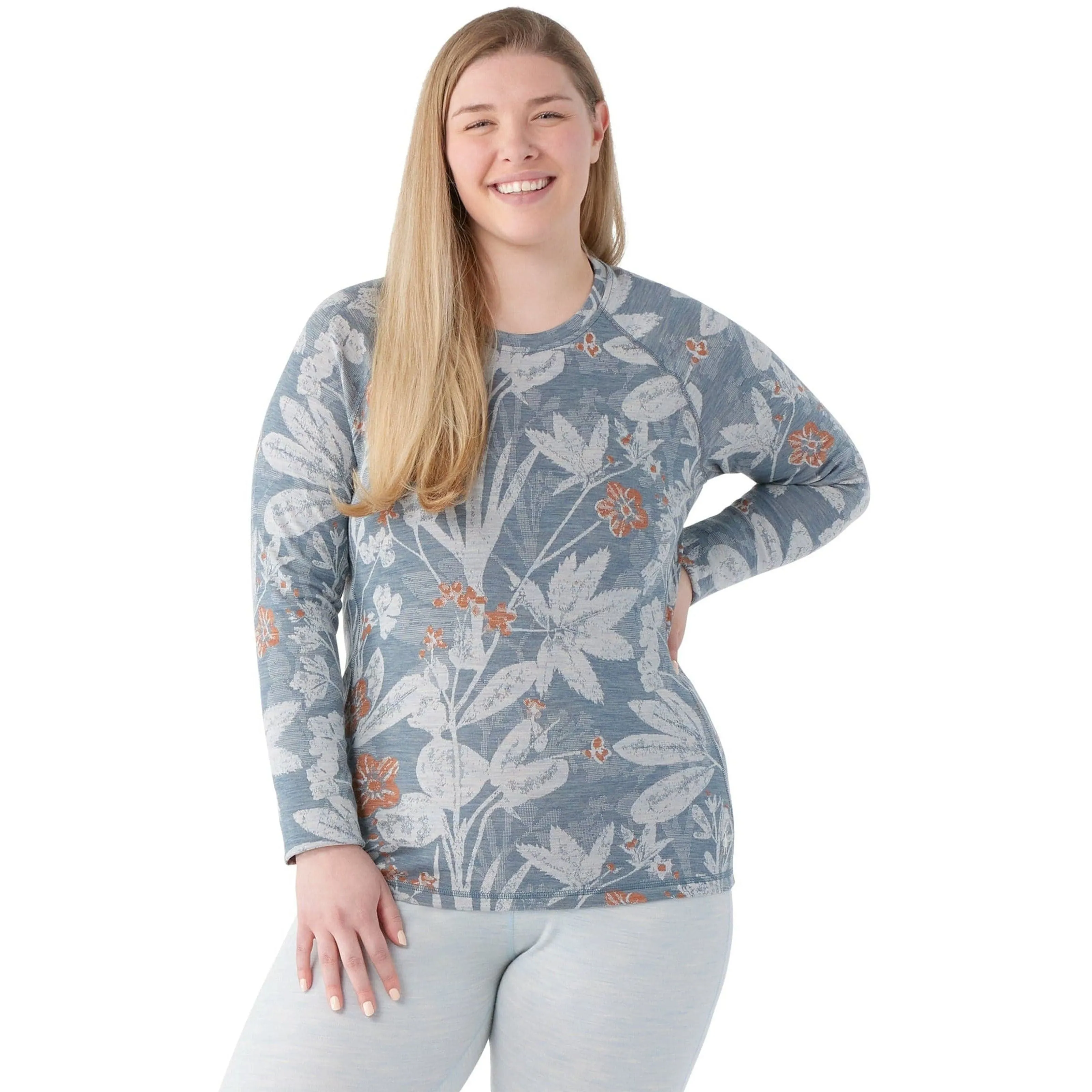 Smartwool Womens Classic Thermal Merino Base Layer Crew Plus
