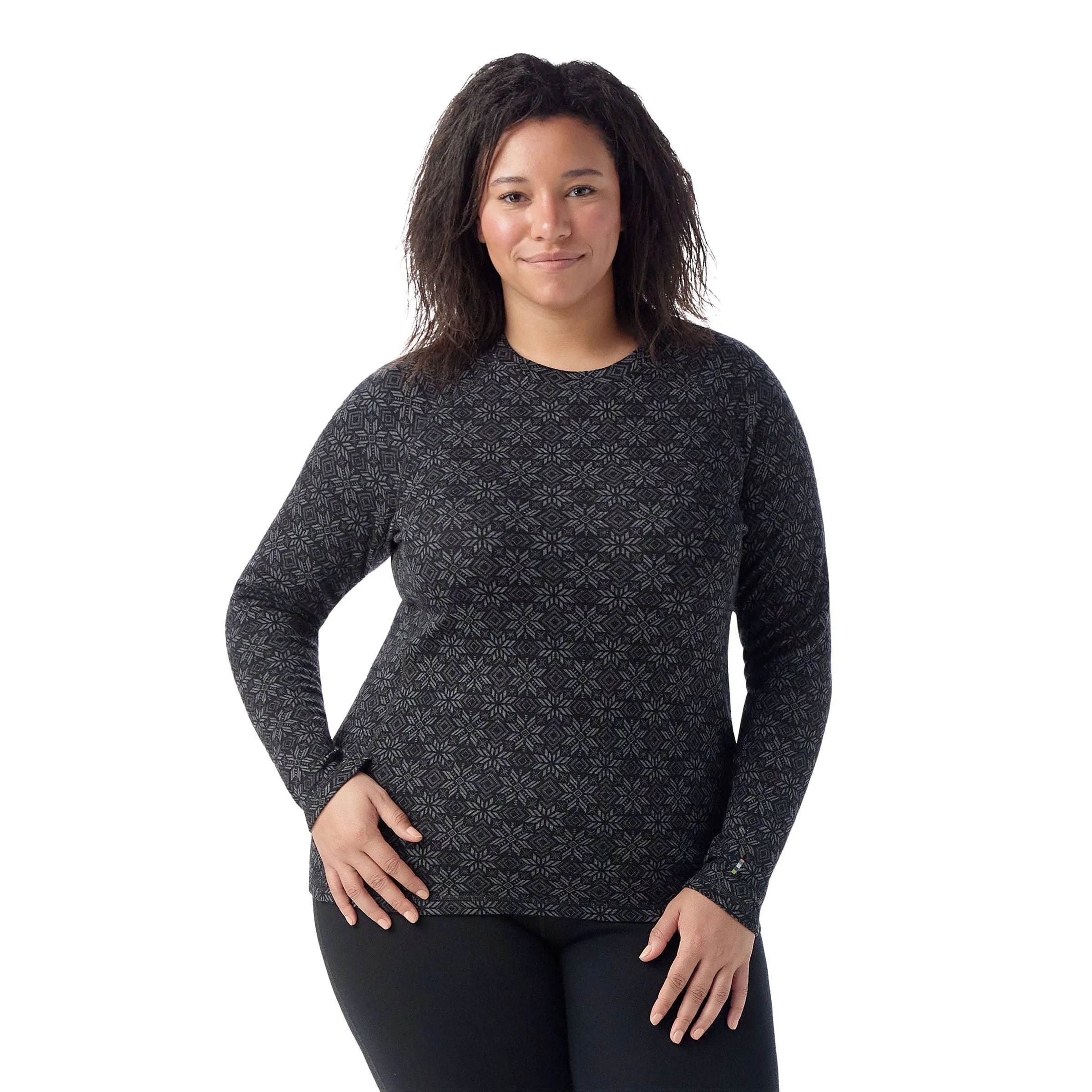Smartwool Womens Classic Thermal Merino Base Layer Crew Plus