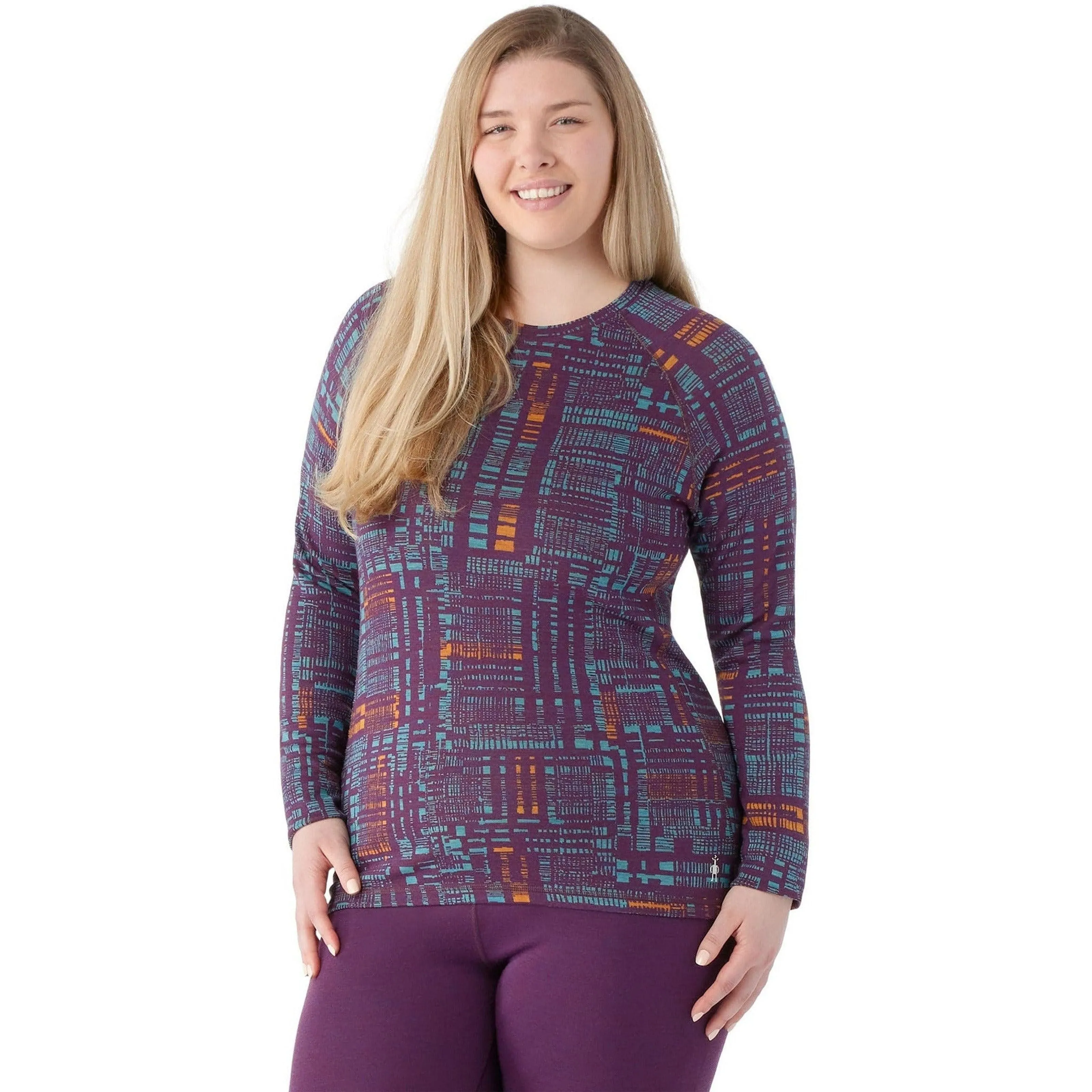 Smartwool Womens Classic Thermal Merino Base Layer Crew Plus