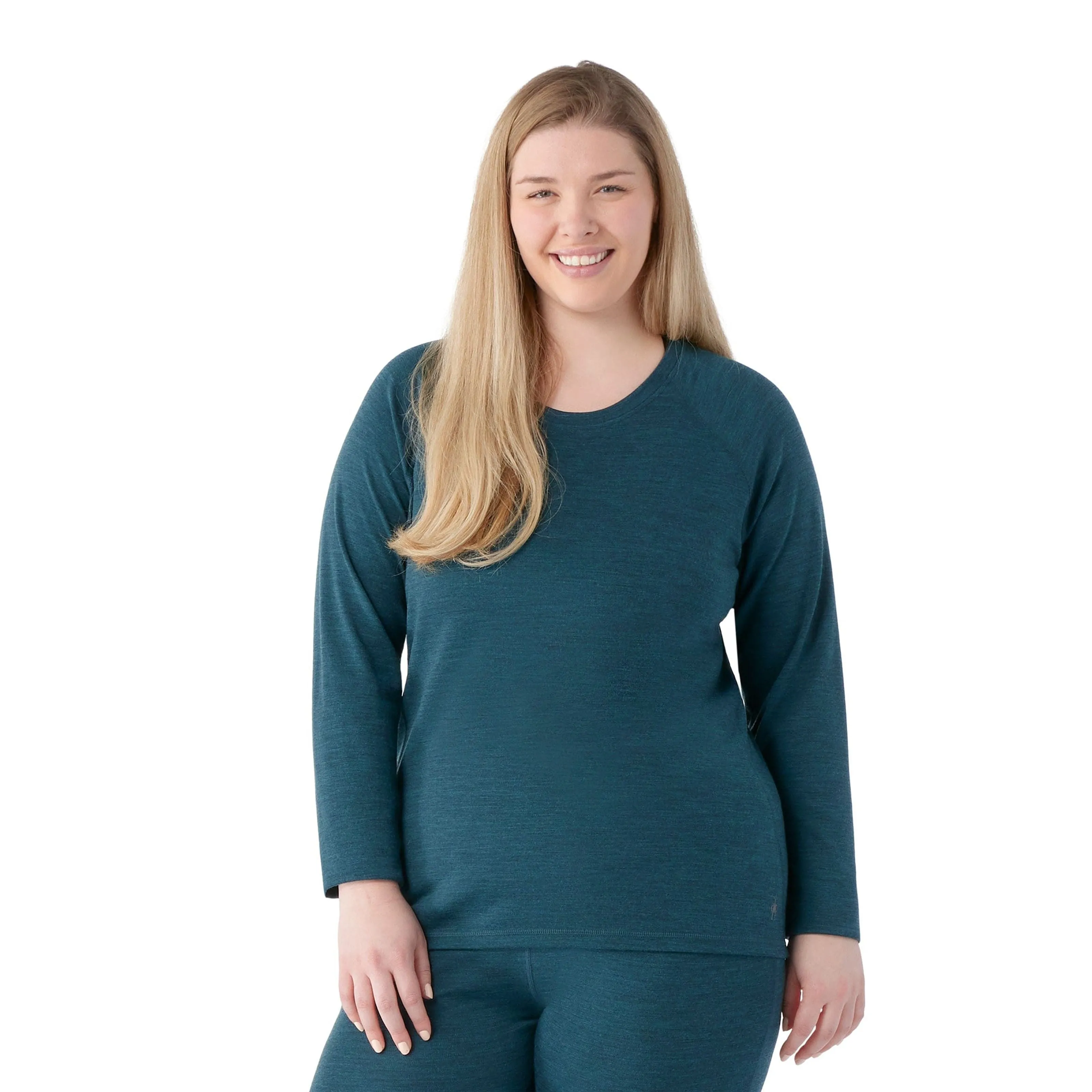 Smartwool Womens Classic Thermal Merino Base Layer Crew Plus