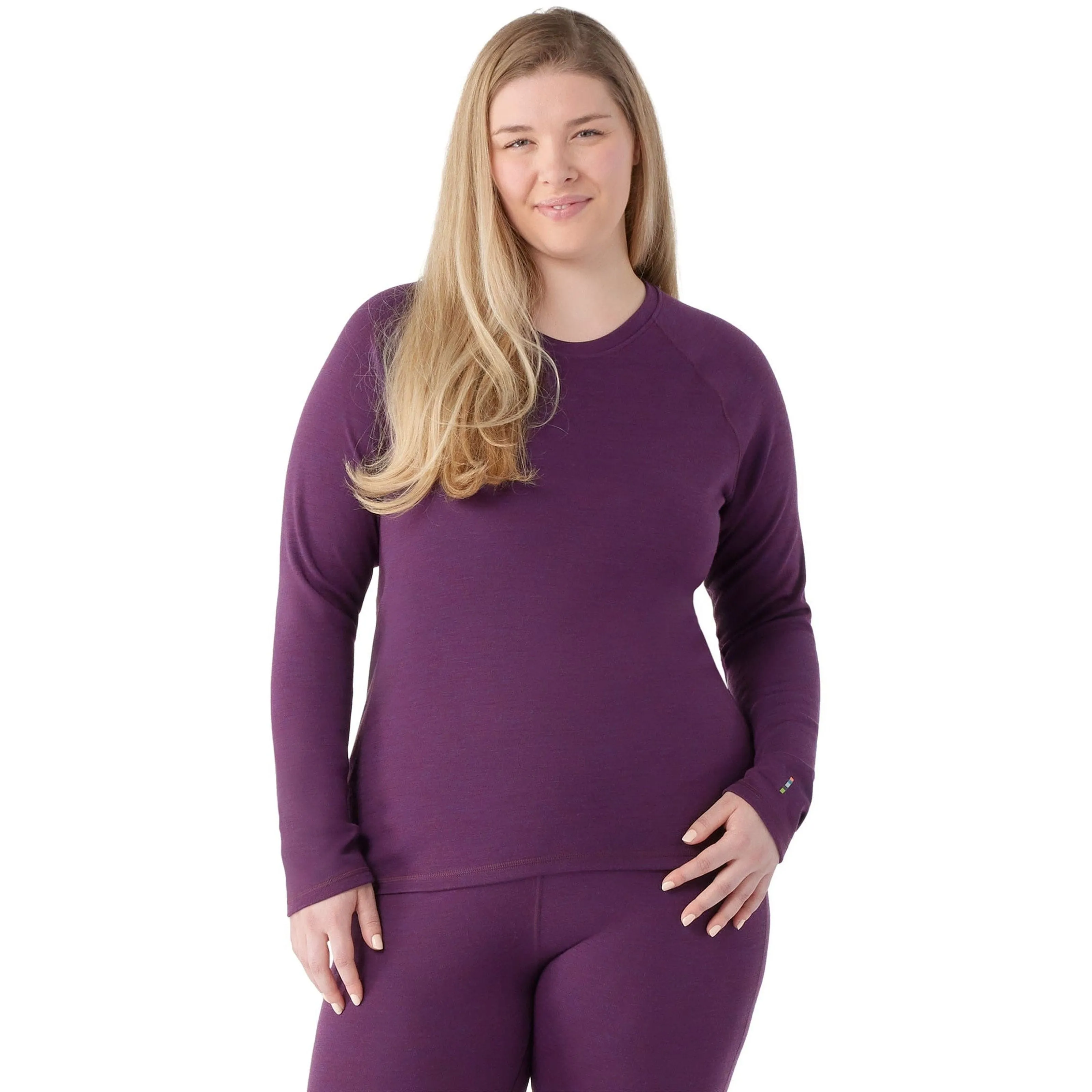 Smartwool Womens Classic Thermal Merino Base Layer Crew Plus