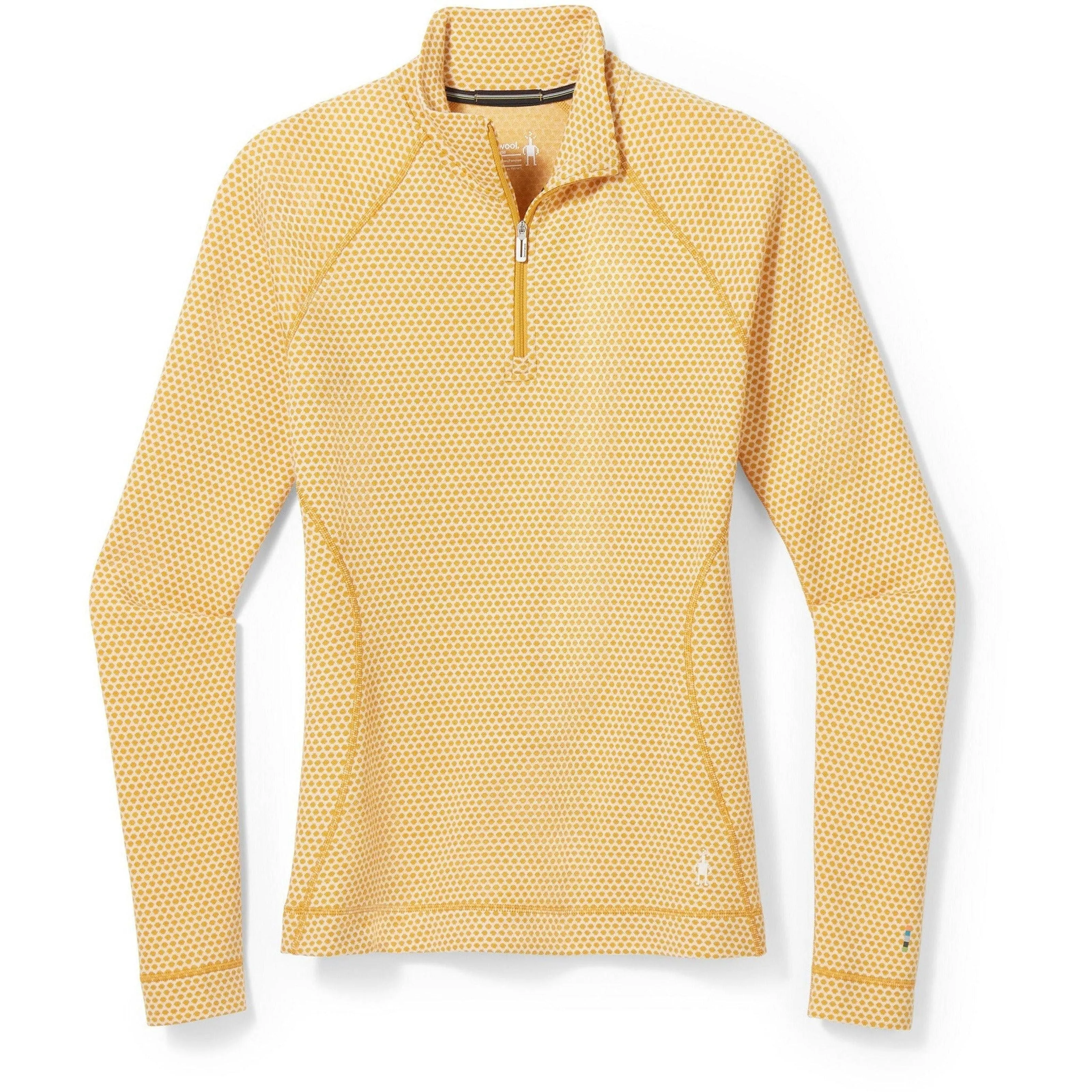 Smartwool Womens Classic Thermal Merino Base Layer Pattern 1/4 Zip