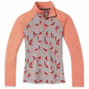 Smartwool Womens Classic Thermal Merino Base Layer Pattern 1/4 Zip