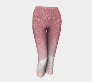 Snakeskin & Lace Capri