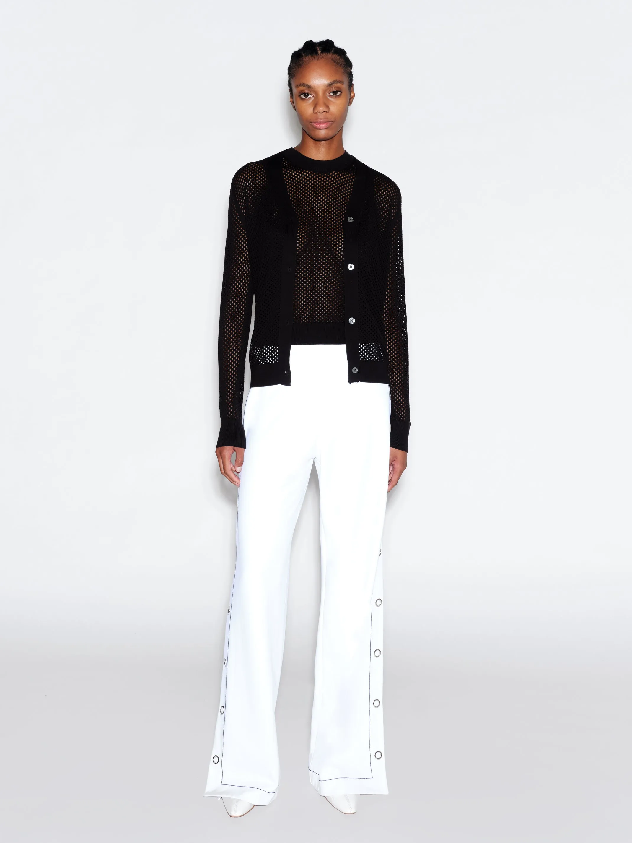 SNAP STRAIGHT LEG PANT