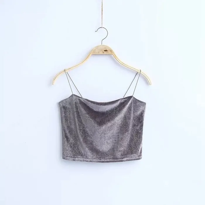 So Seductive Velvet Crop