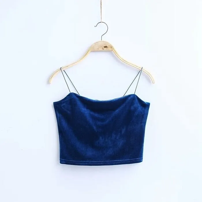 So Seductive Velvet Crop