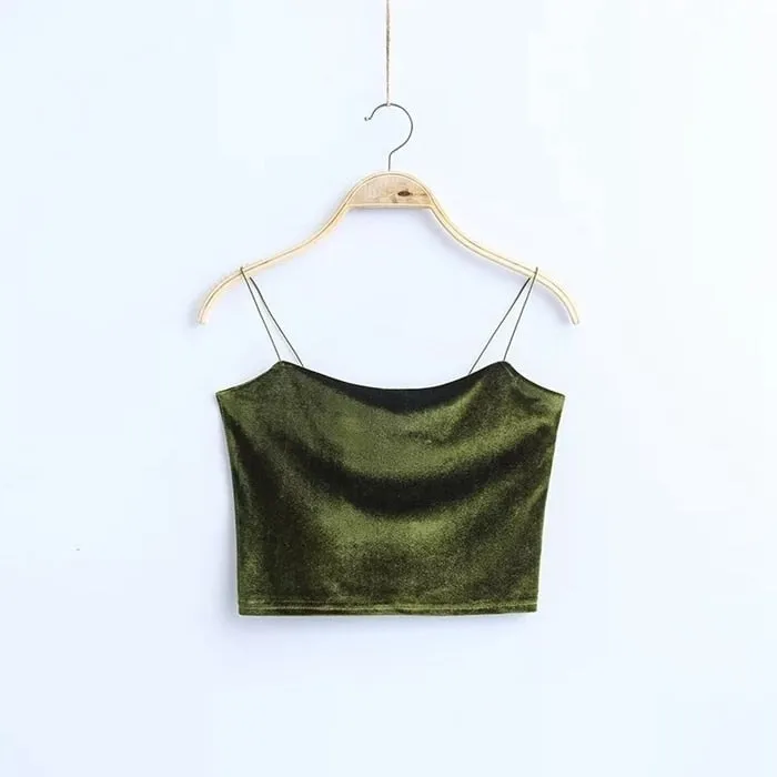 So Seductive Velvet Crop