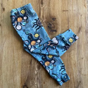 Solar System Cuffed Leggings