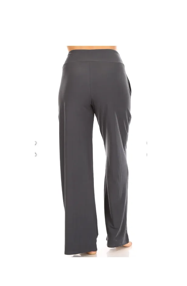 Solid Black Lounge/Sleep Pant