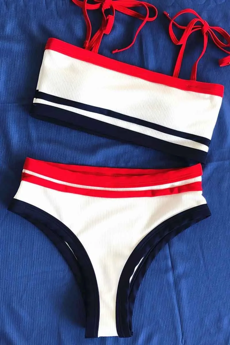 Solid Color Swimsuit