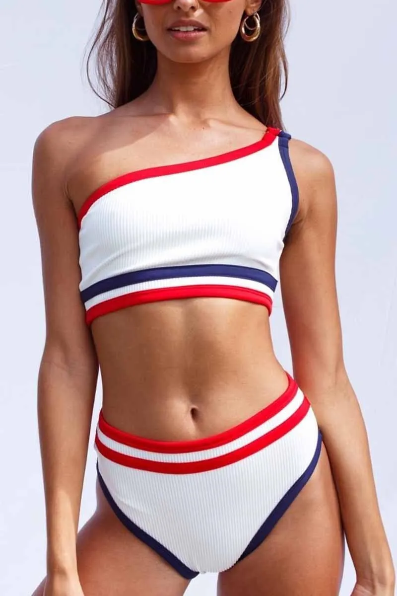 Solid Color Swimsuit