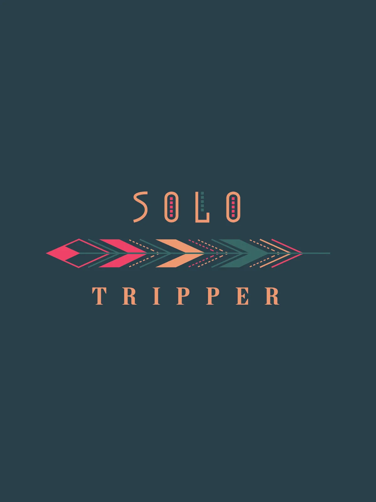 Solo Tripper Printed Cotton Hoodie for Men & Women