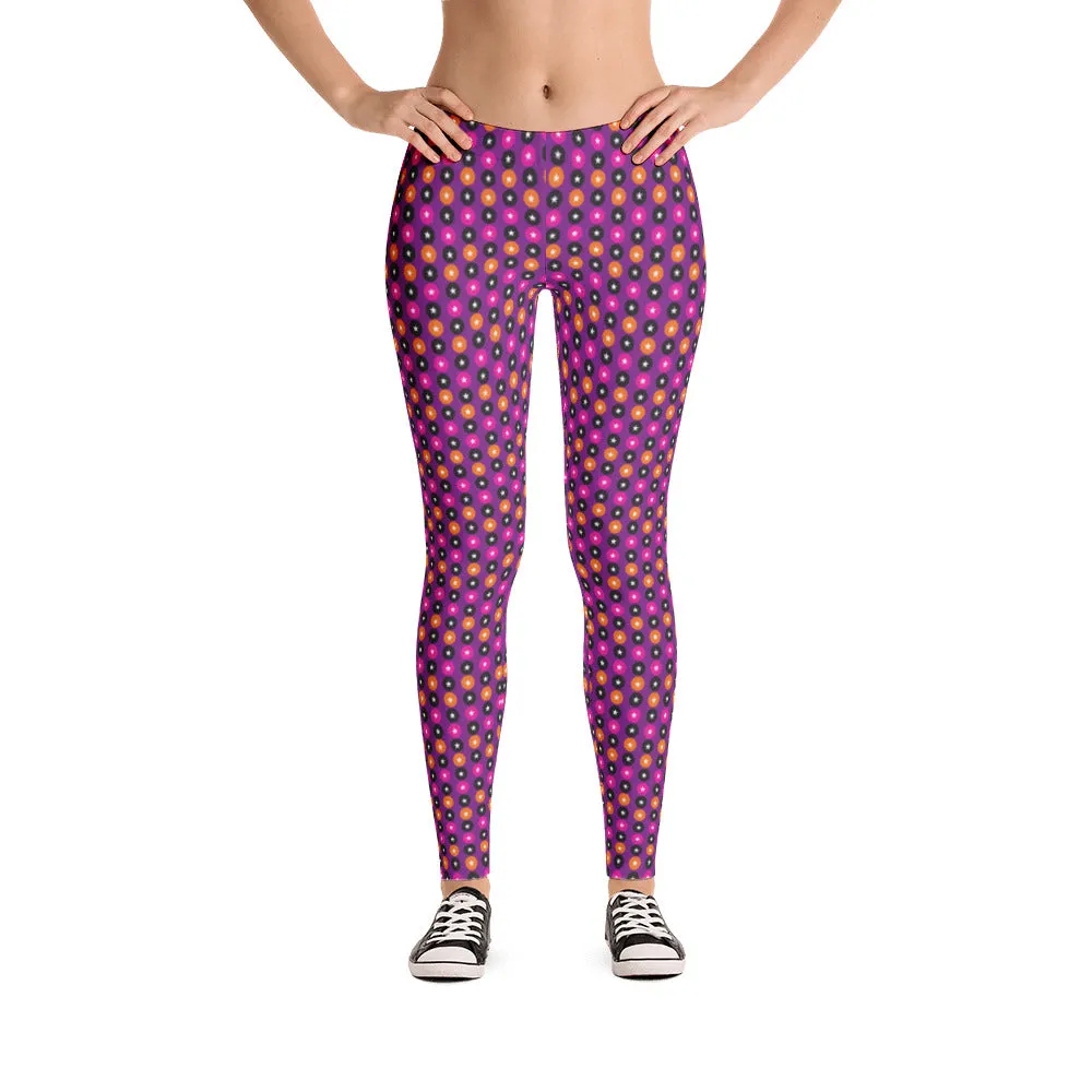 SPOOKY STARS Mid-Rise Leggings