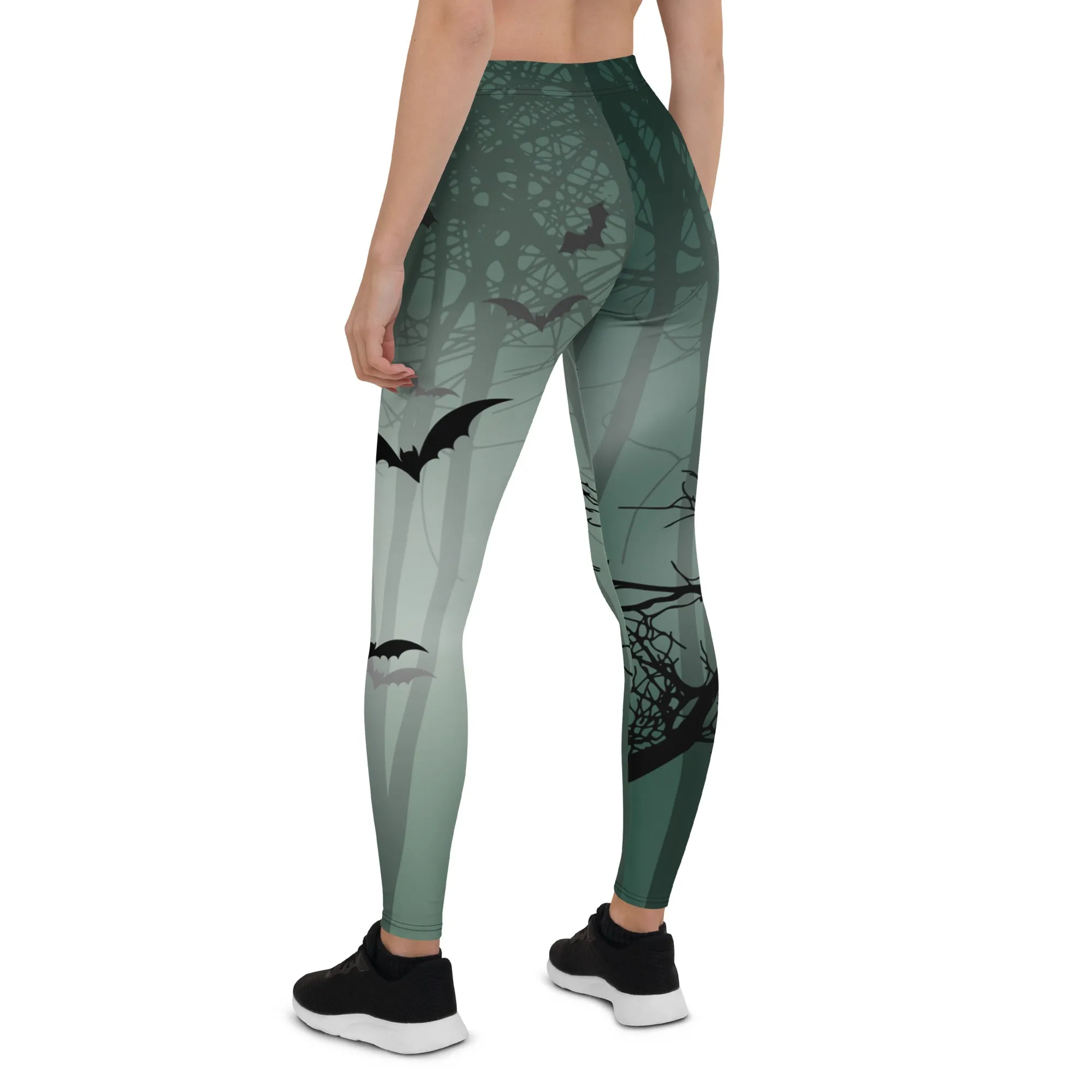 Spooky Woods Mid-waist Leggings