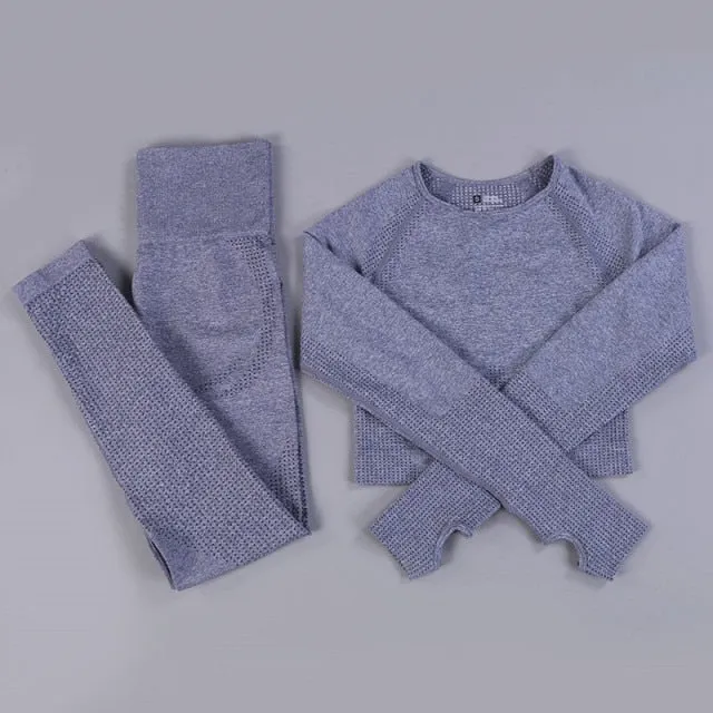 Sport Set Seamless Yoga Set Women Tracksuits Sportswear