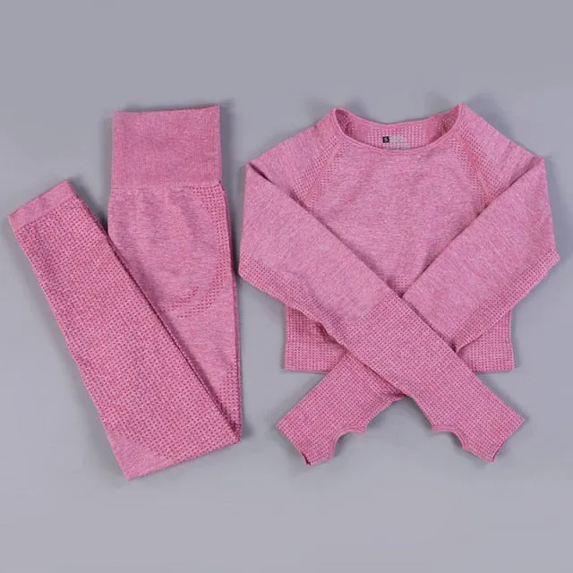Sport Set Seamless Yoga Set Women Tracksuits Sportswear