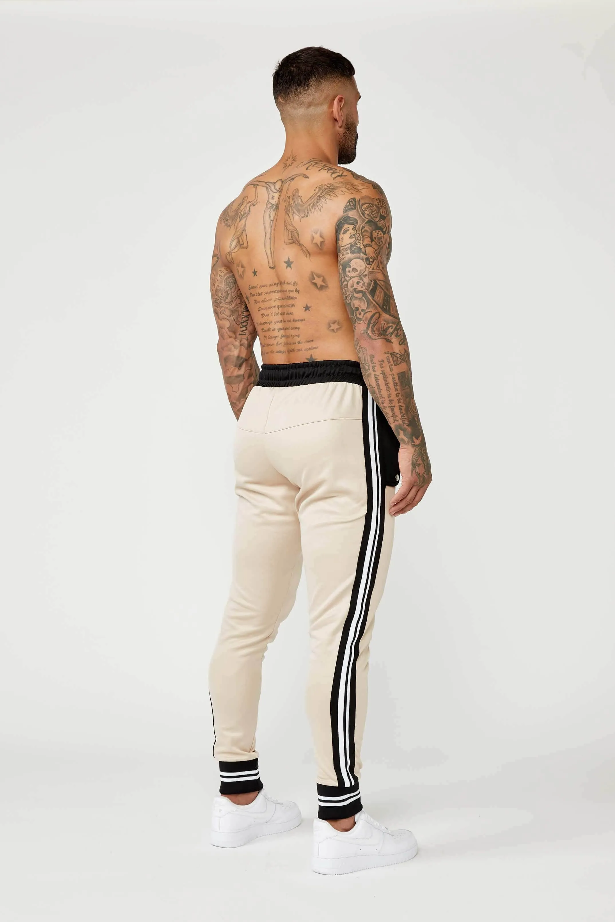 Sports Tracksuit Jogger - Cream