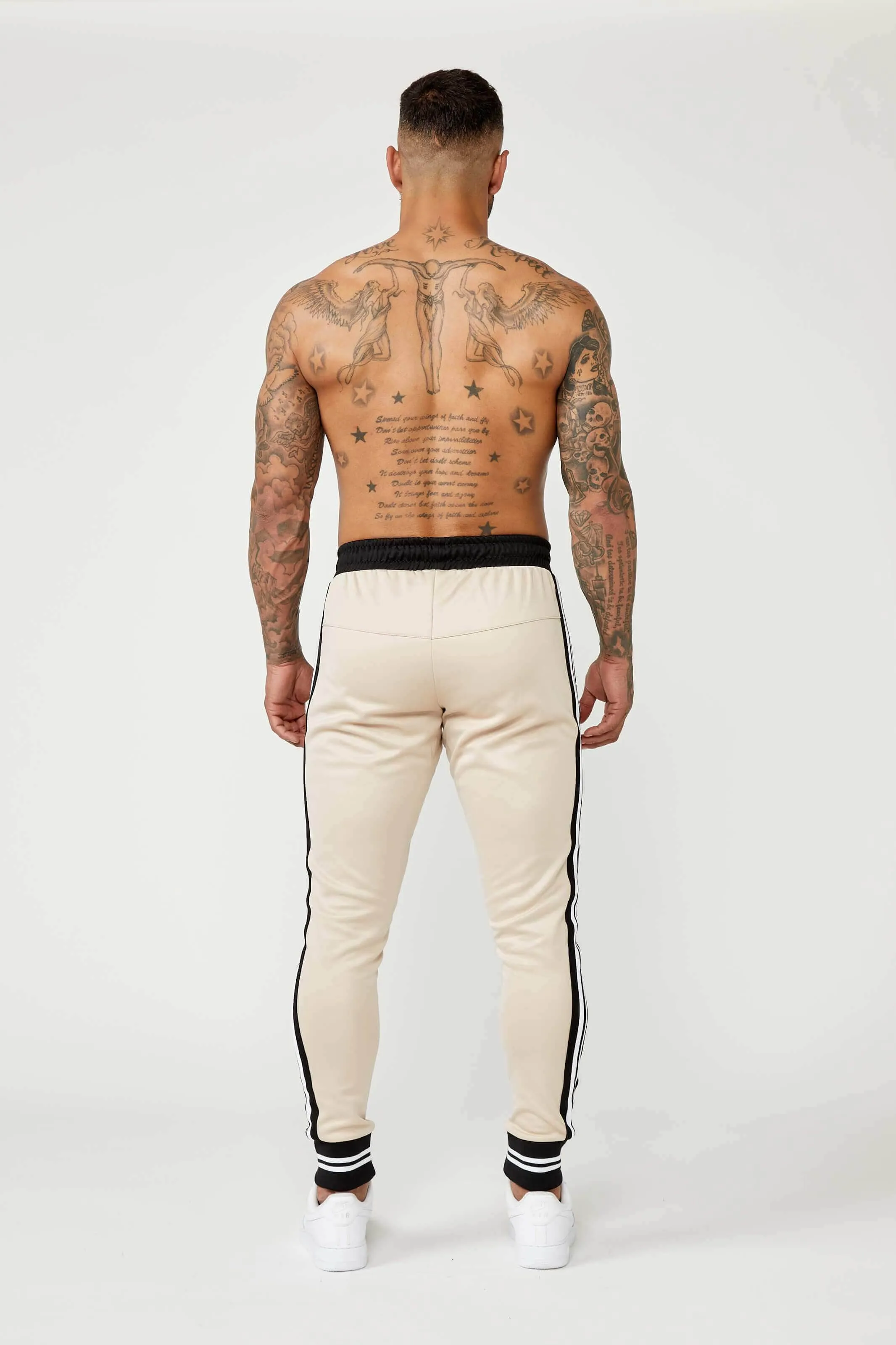 Sports Tracksuit Jogger - Cream