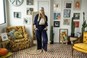 stacy straight leg pants in navy