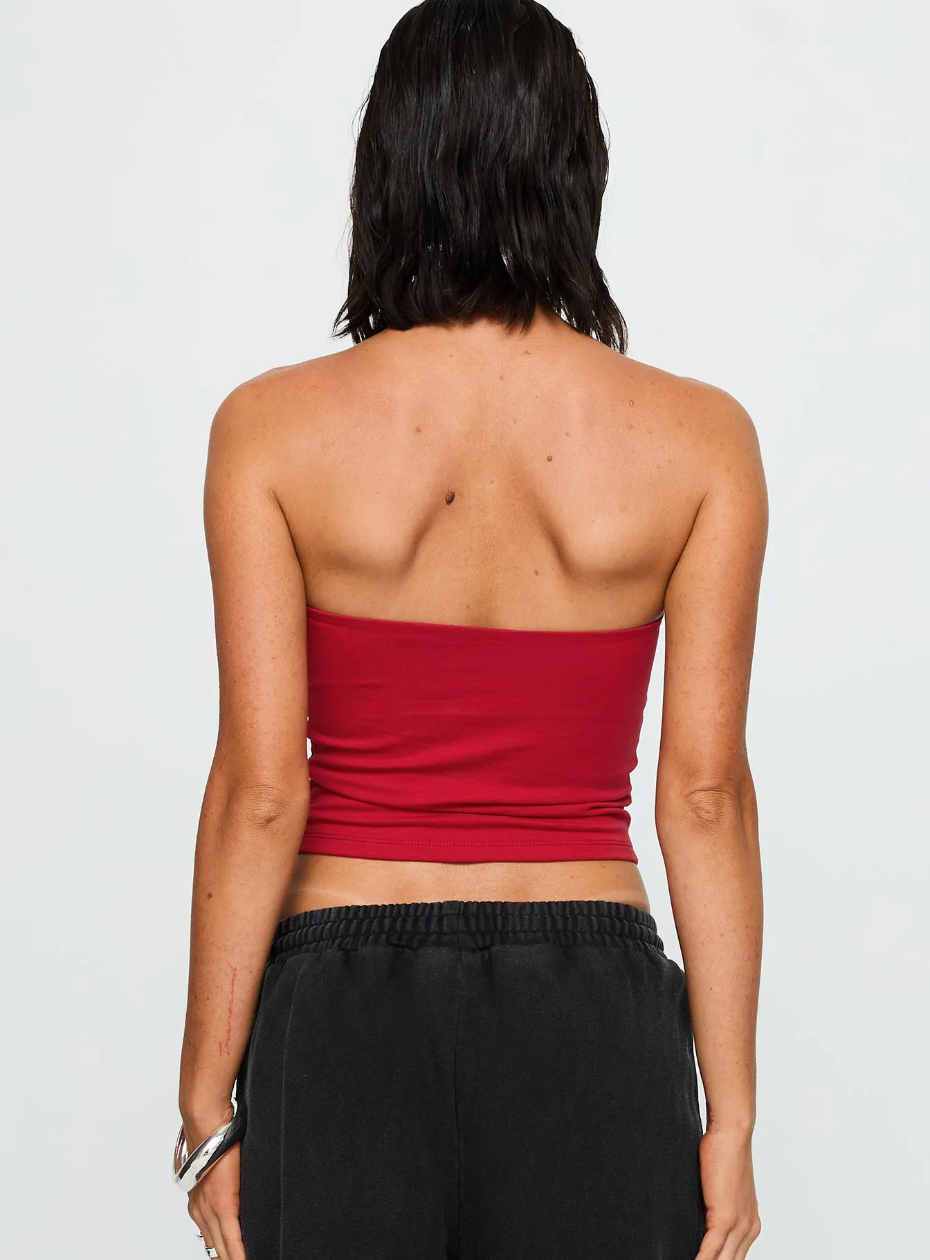 Stanford Tube Top Red
