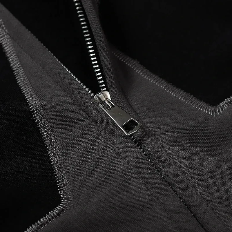 Star Graphic Patch Hoodies