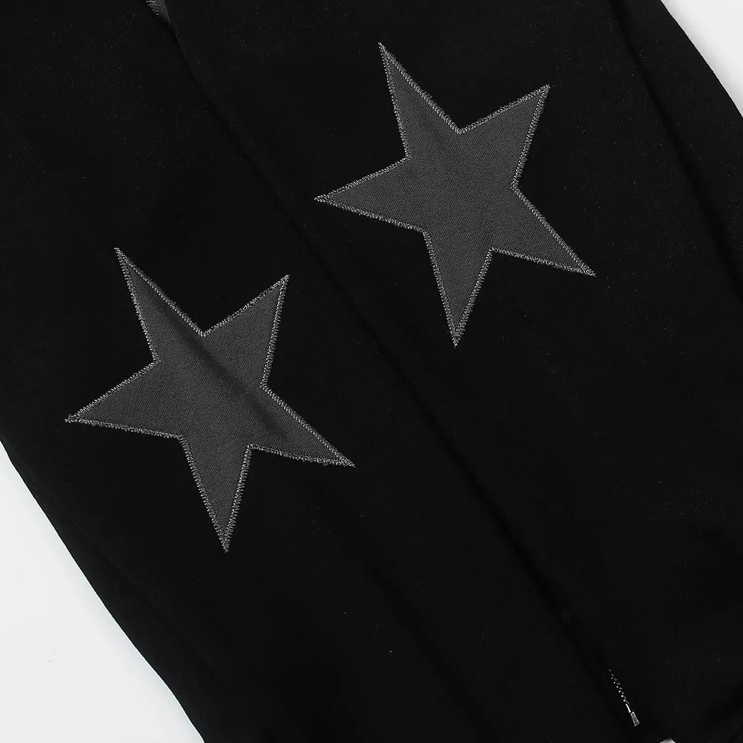 Star Graphic Patch Hoodies
