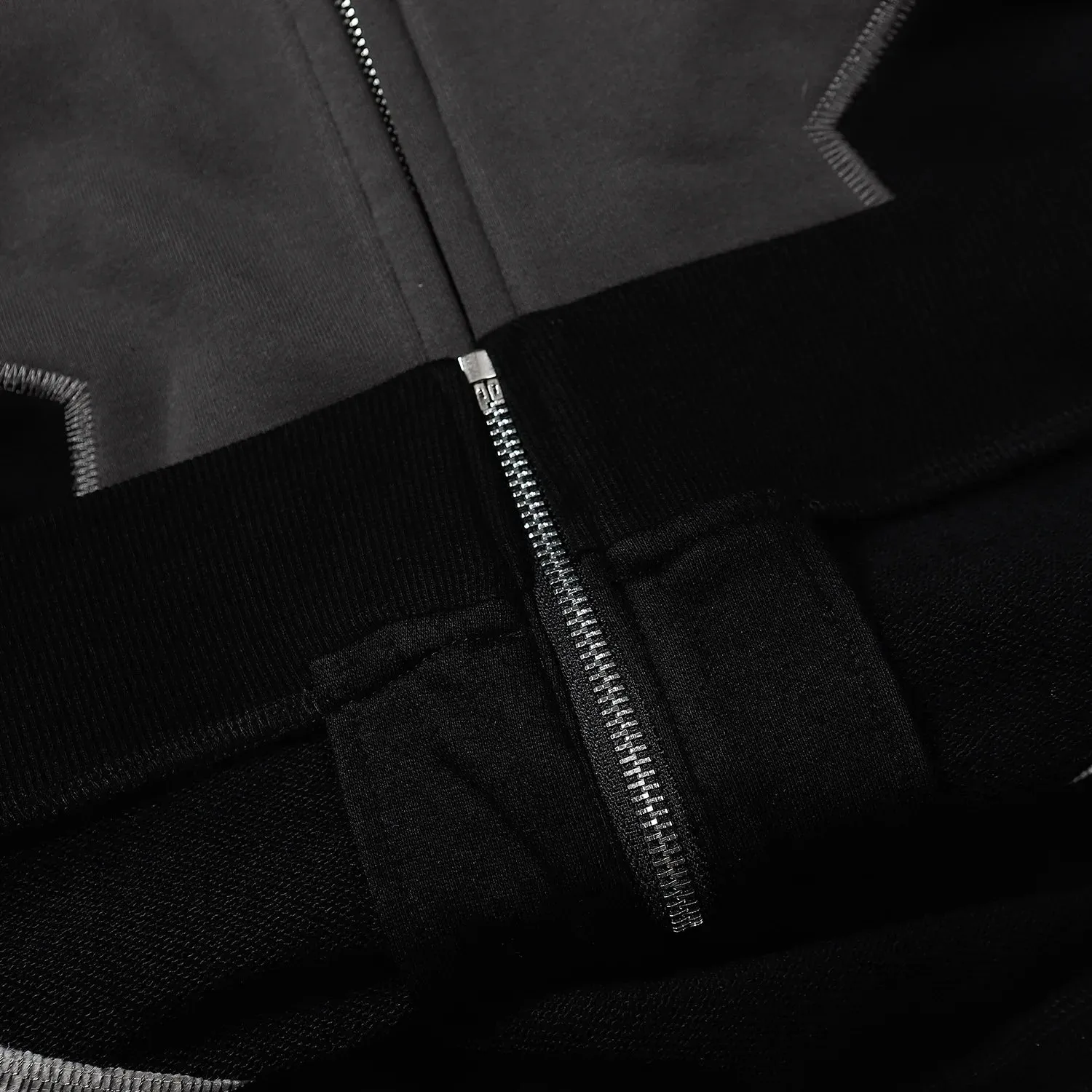 Star Graphic Patch Hoodies