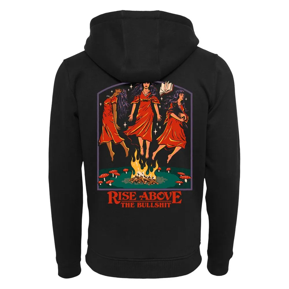 Steven Rhodes - Rise above Bullshit - Zip-Hoodie