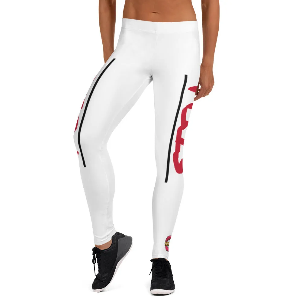 STFU Classic Logo Leggings - White