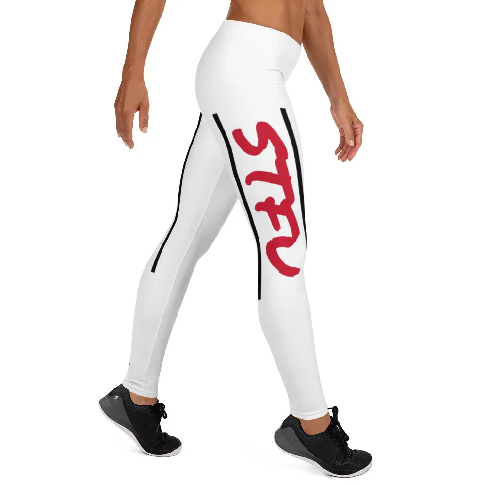 STFU Classic Logo Leggings - White