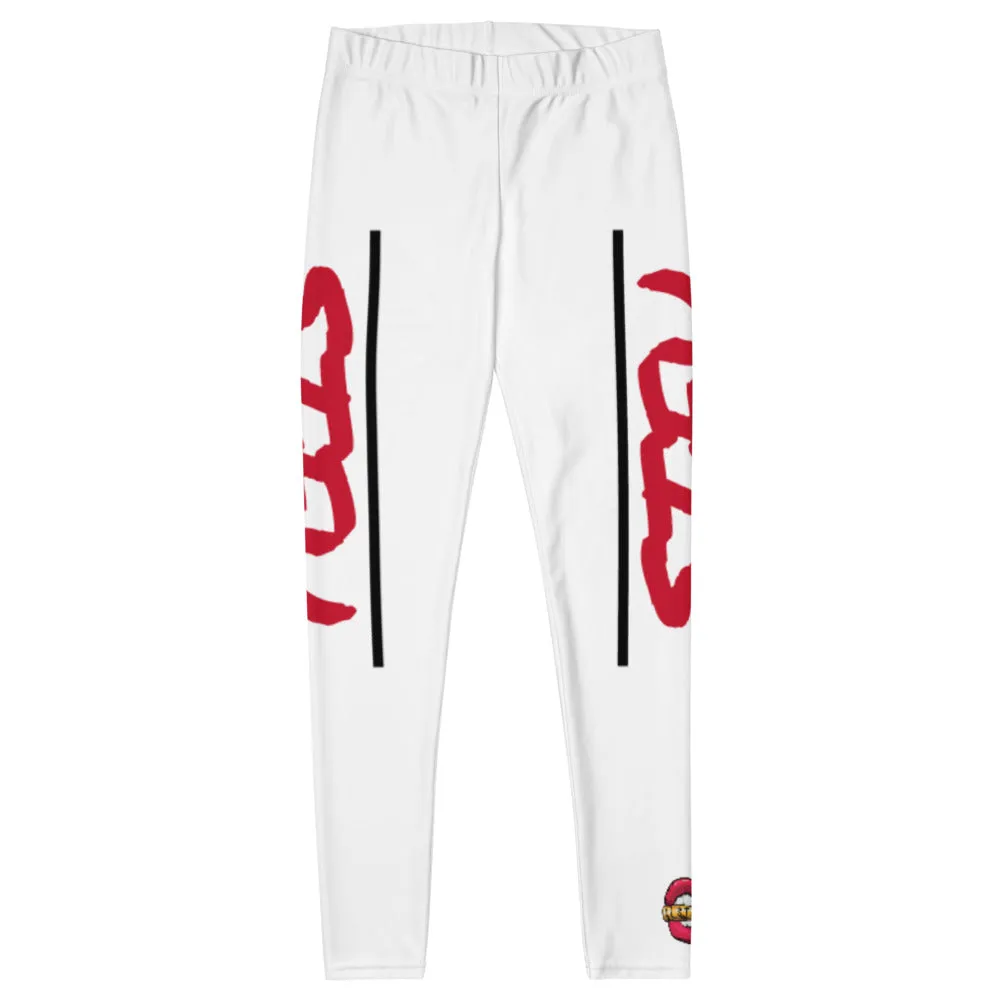 STFU Classic Logo Leggings - White