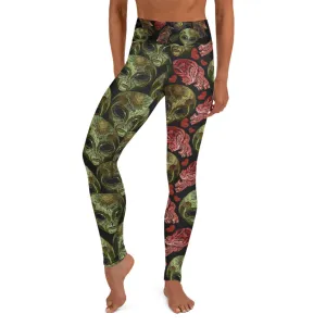 Stitched Aliens - Yoga Leggings