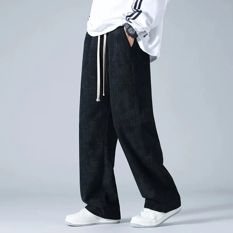 Stoneway Drawstring Corduroy Trousers