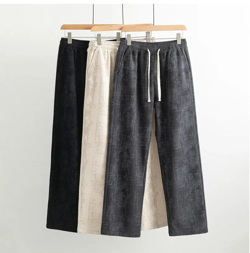 Stoneway Drawstring Corduroy Trousers