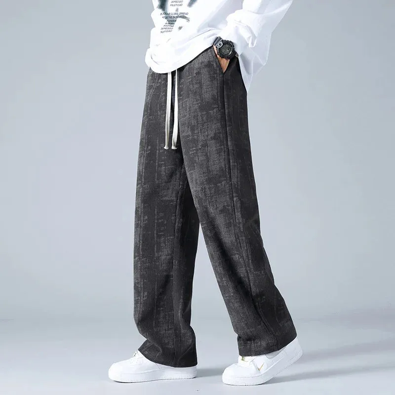 Stoneway Drawstring Corduroy Trousers