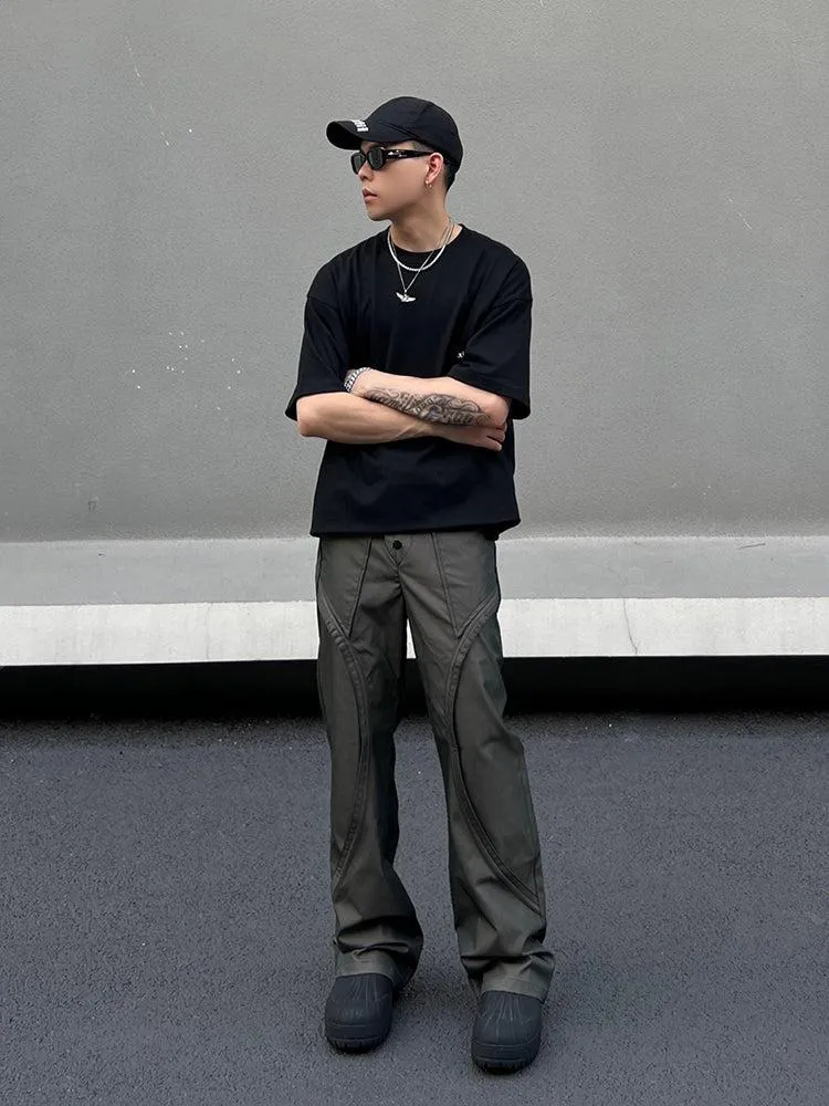 Straight Leg Casual Pants