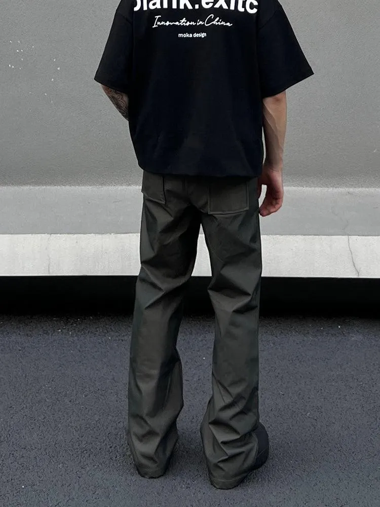 Straight Leg Casual Pants