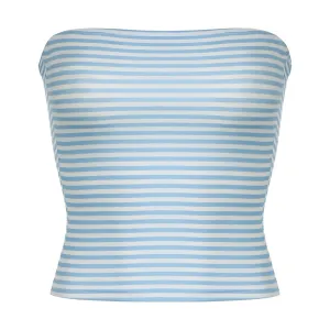 Striped Basic Tube Top