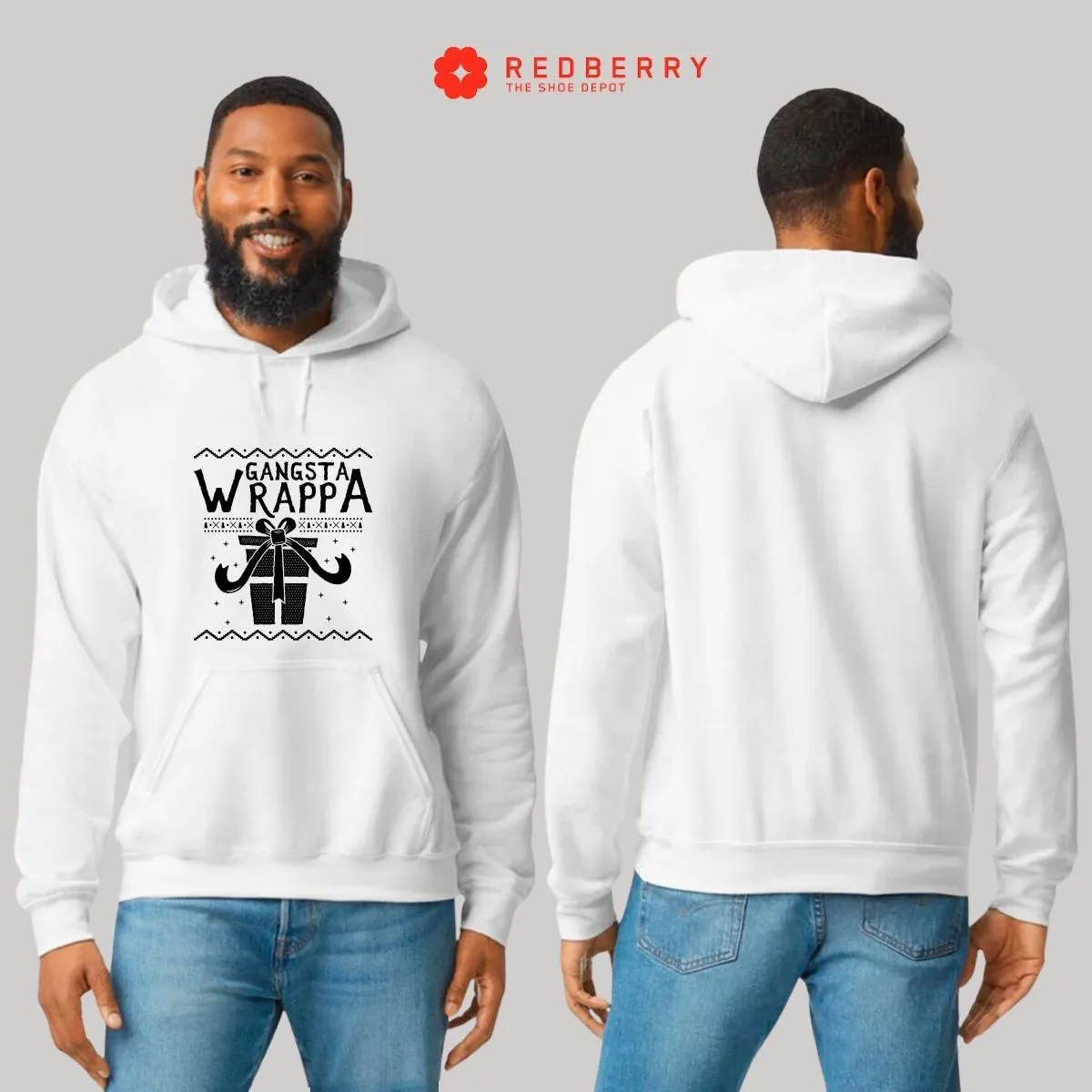 Sudadera Deportiva Hombre Navideña Hoodie 002