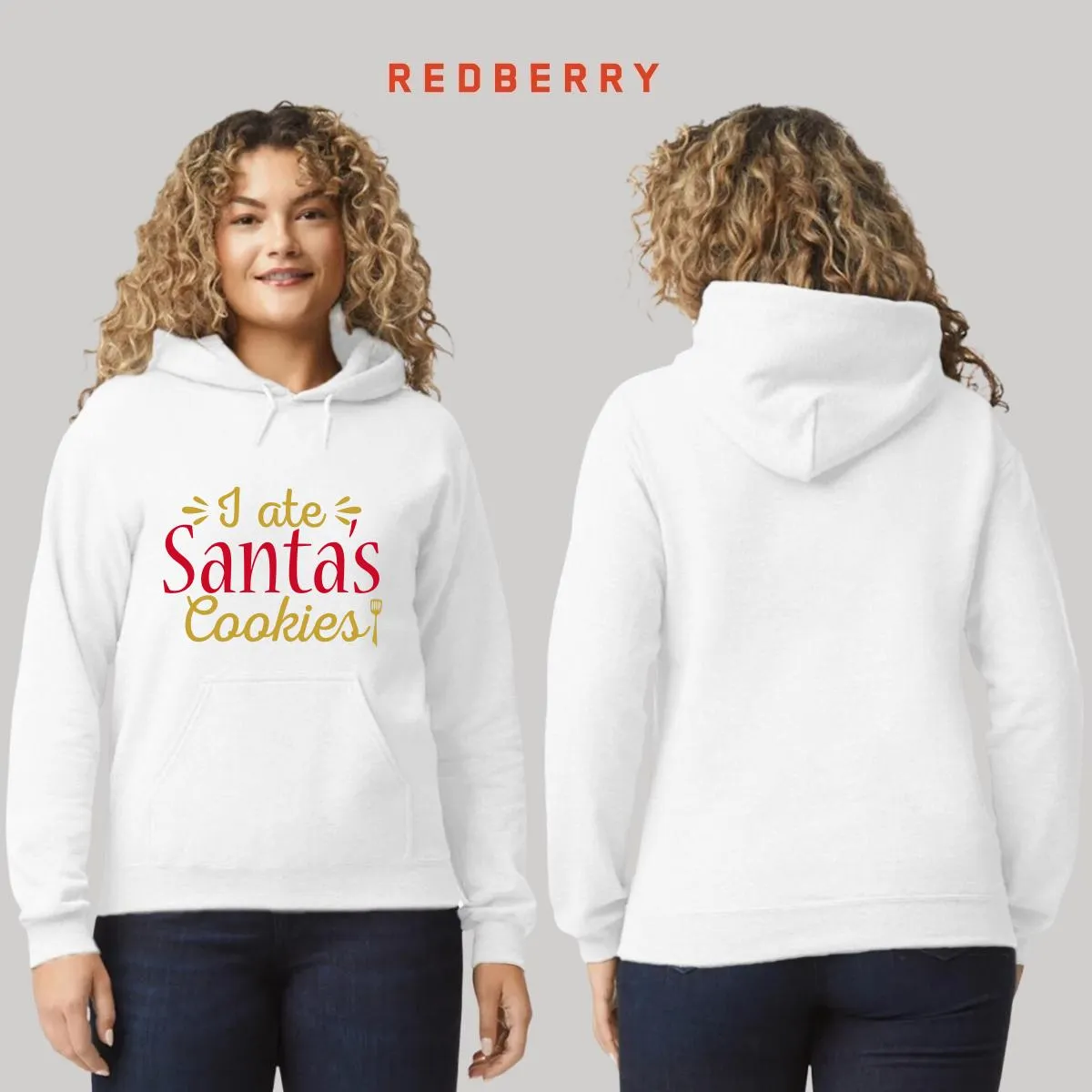 Sudadera Deportiva Mujer Navideña Hoodie 049