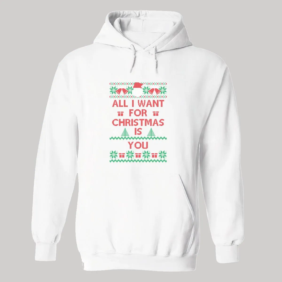 Sudadera Navideña Hombre Deportiva Hoodie 011