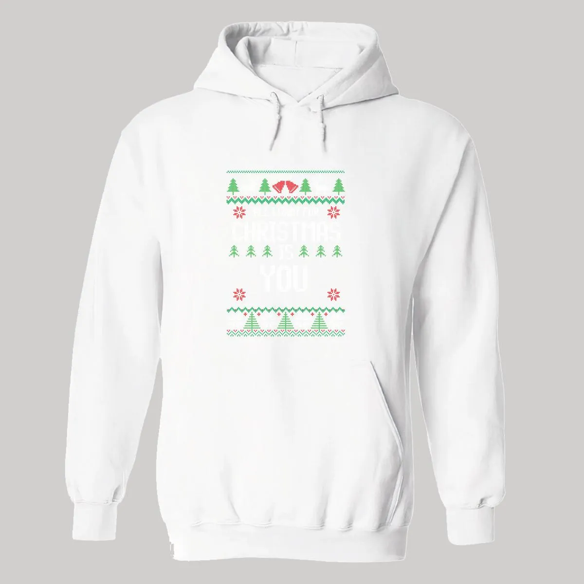 Sudadera Navideña Hombre Deportiva Hoodie 012