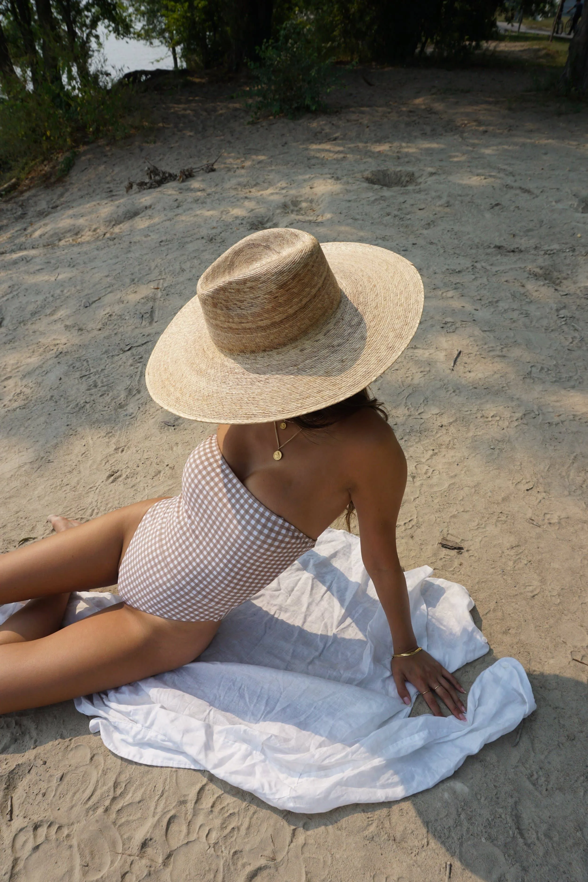Summer Gingham One Piece