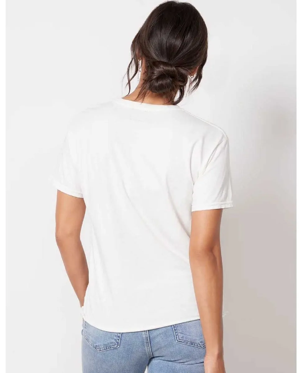 Support Live Music Vintage Ivory Tshirt