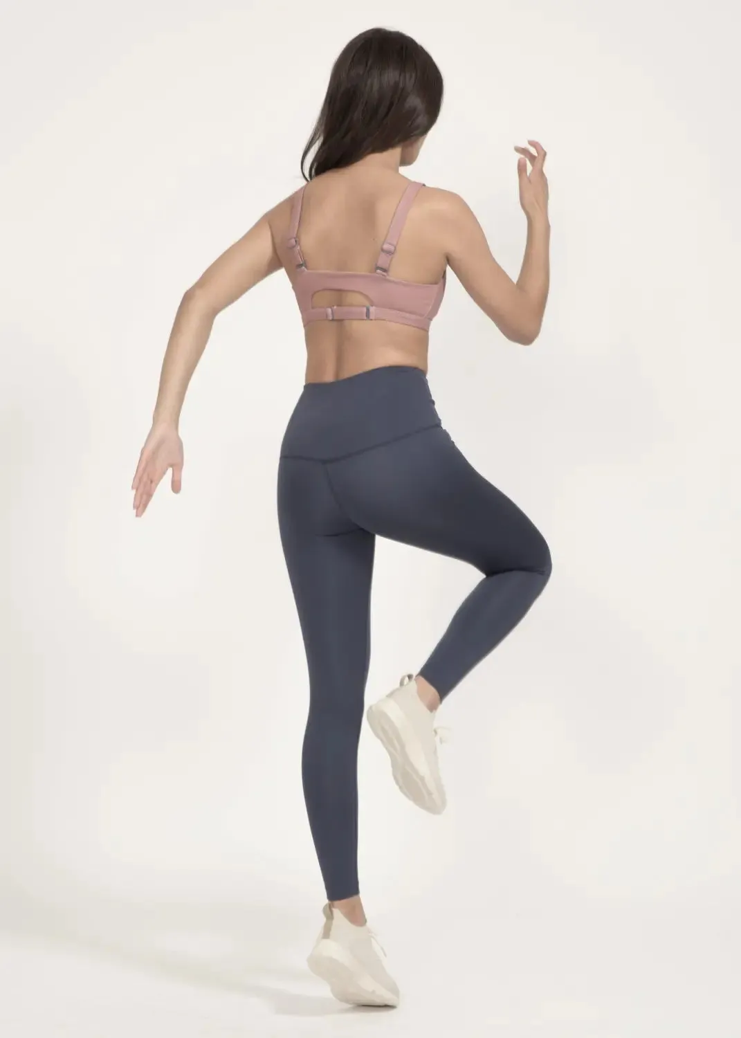 Surf & Yoga Leggings in Midnight blue